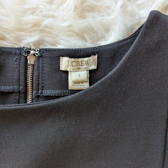 J. Crew Black Ponte Sheath Dress - Size Small - Picture 10 of 15